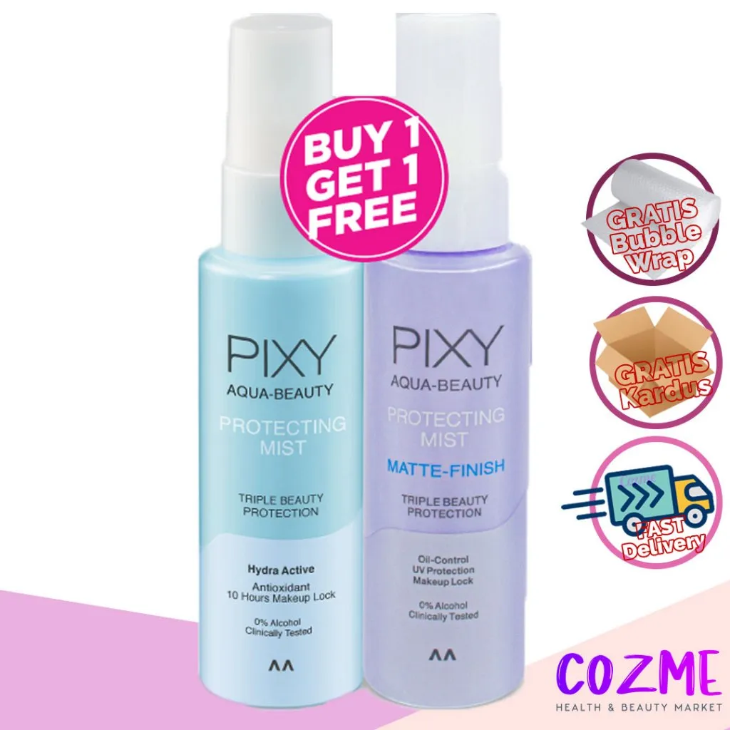 BUY1GET1 Pixy Aqua Protecting Mist + Pixy Aqua Protecting Mist Matte Finish 60mL