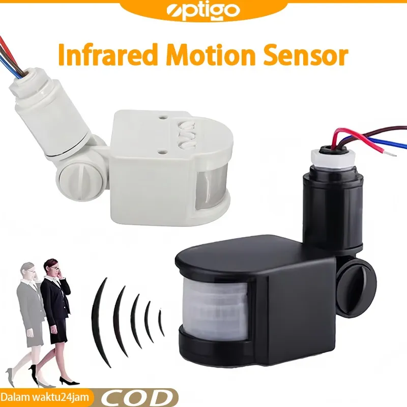 【AC110-240V】Sensor Gerak Inframerah/Saklar Lampu Otomatis Sensor Gerak