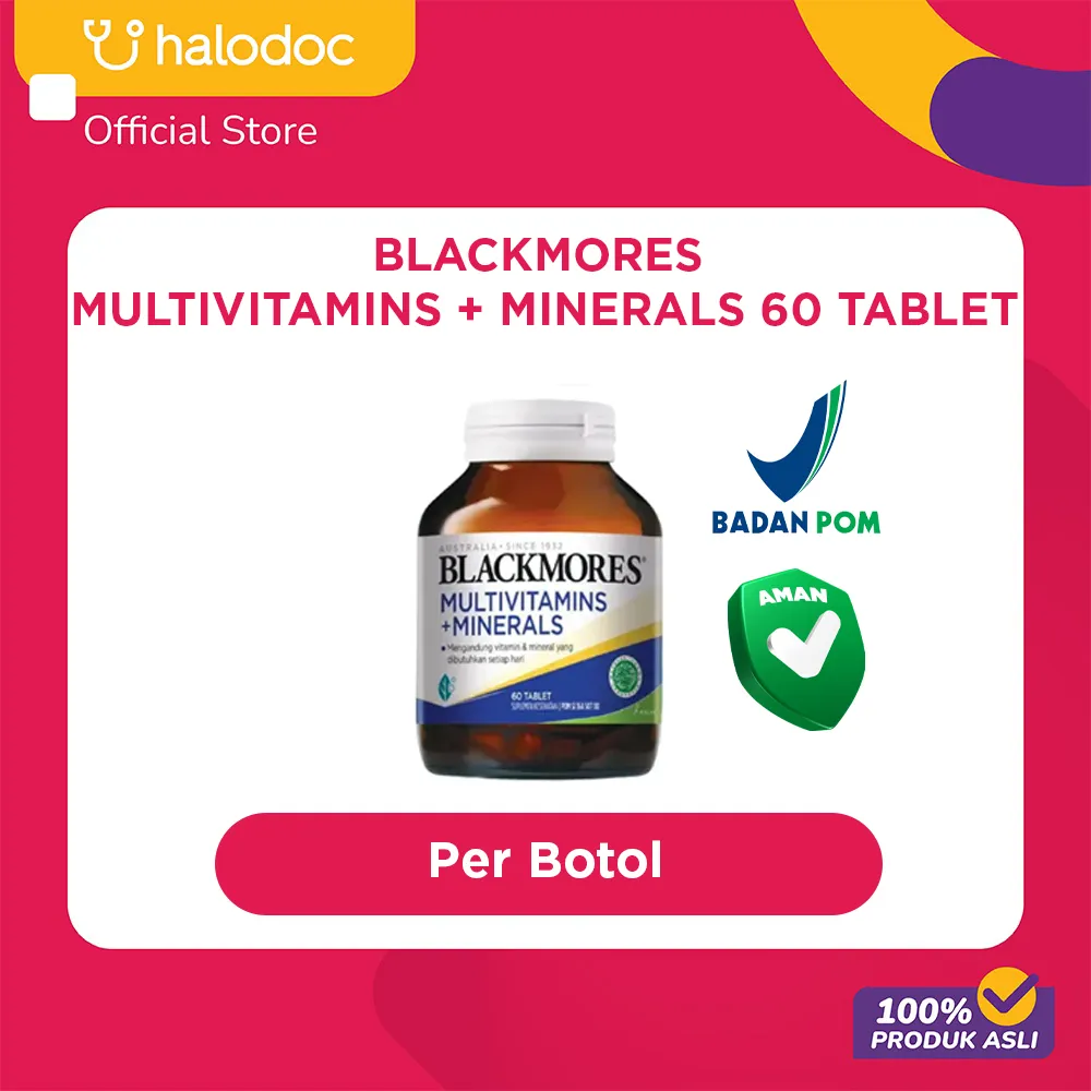 Blackmores Multivitamins + Minerals 60 Tablet