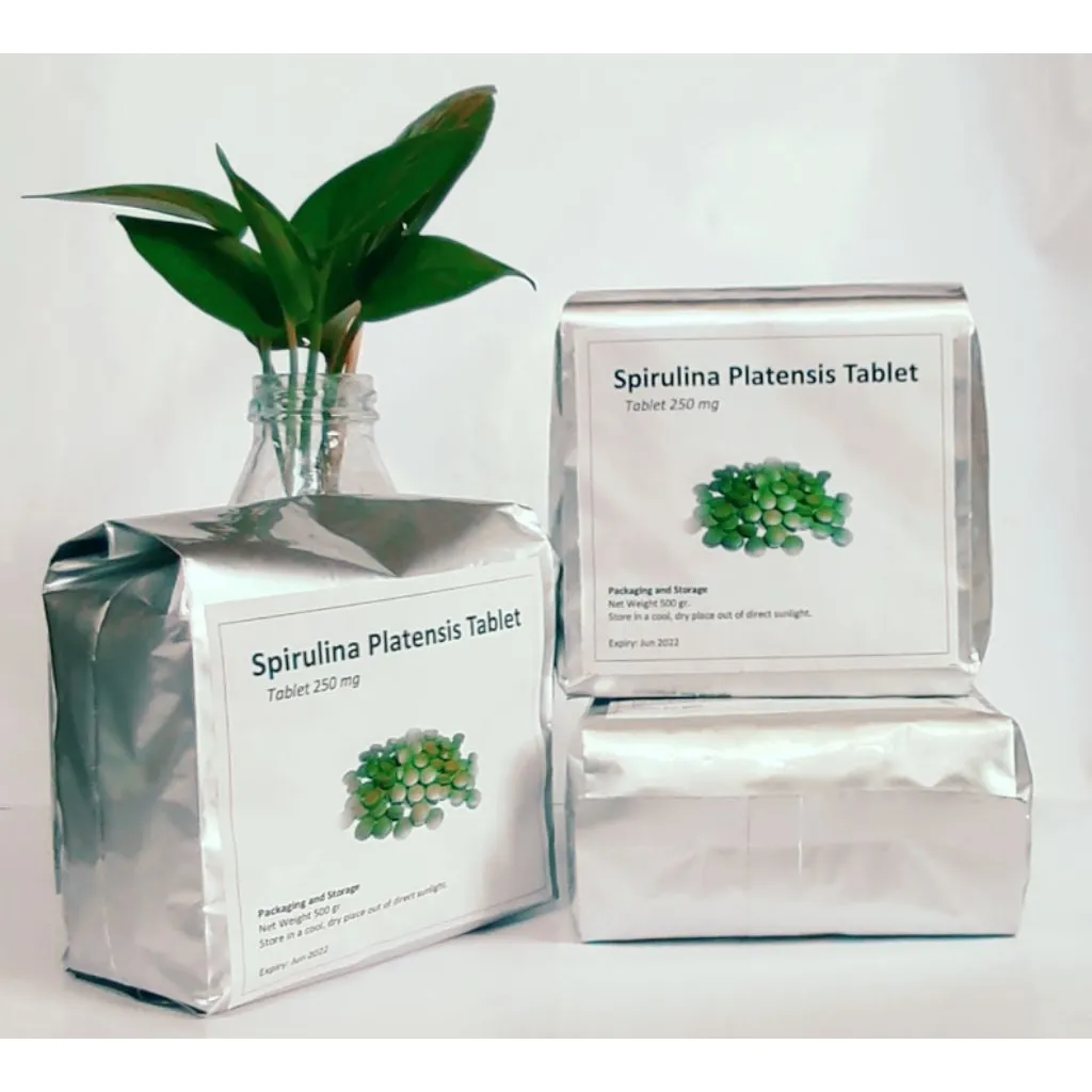 Spirulina Tablet isi 500 tablet/ 125gr termurah