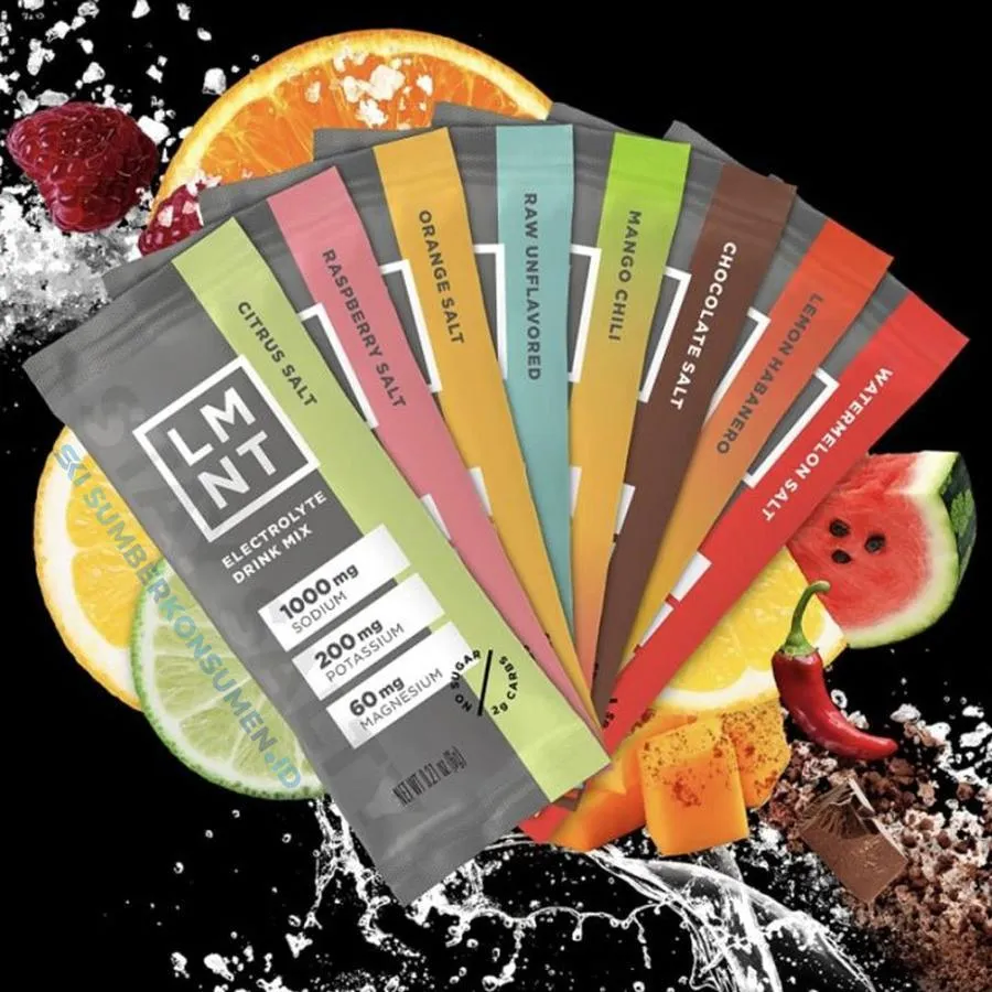 LMNT Electrolytes Drink Mix Box of 30pc