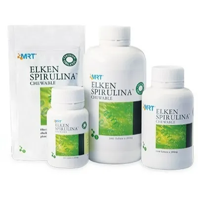 elken SPIRULINA SUPLEMEN KESEHATAN ISI 650 TABLET SEGEL ORIGINAL
