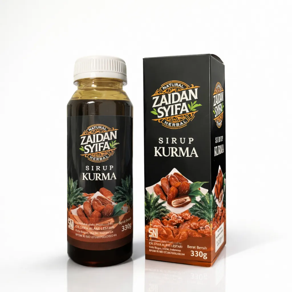 Sirup kurma Zaidan Syifa 330gr kurma untuk menjaga daya tahan tubuh dan imunitas