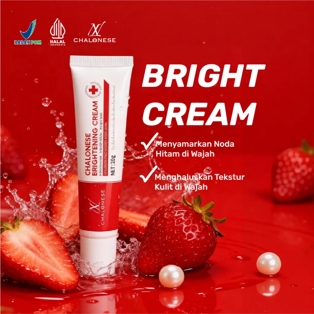 [COD] CHALONESE Brightening Cream BPOM Memudarkan Flek Hitam Memudarkan Noda Hitam | Paket Hemat Harga Grosir Membantu Mencerahkan Dan Mengglowingkan Wajah Memudarkan Bintik Hitam