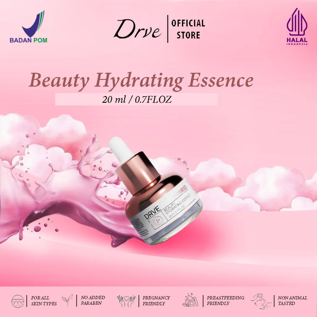 Drve Serum | brightening serum Mengandung Niacinamide Membantu mencerahkan wajah dan Menghidrasi Kulit Hingga Lapisan Terdalam serum mencerahkan wajah