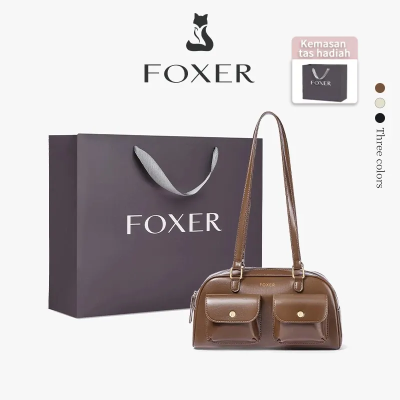 FOXER Tas Selempang Wanita Tas Kerja Wanita Wanita Tas Wanita Premium
