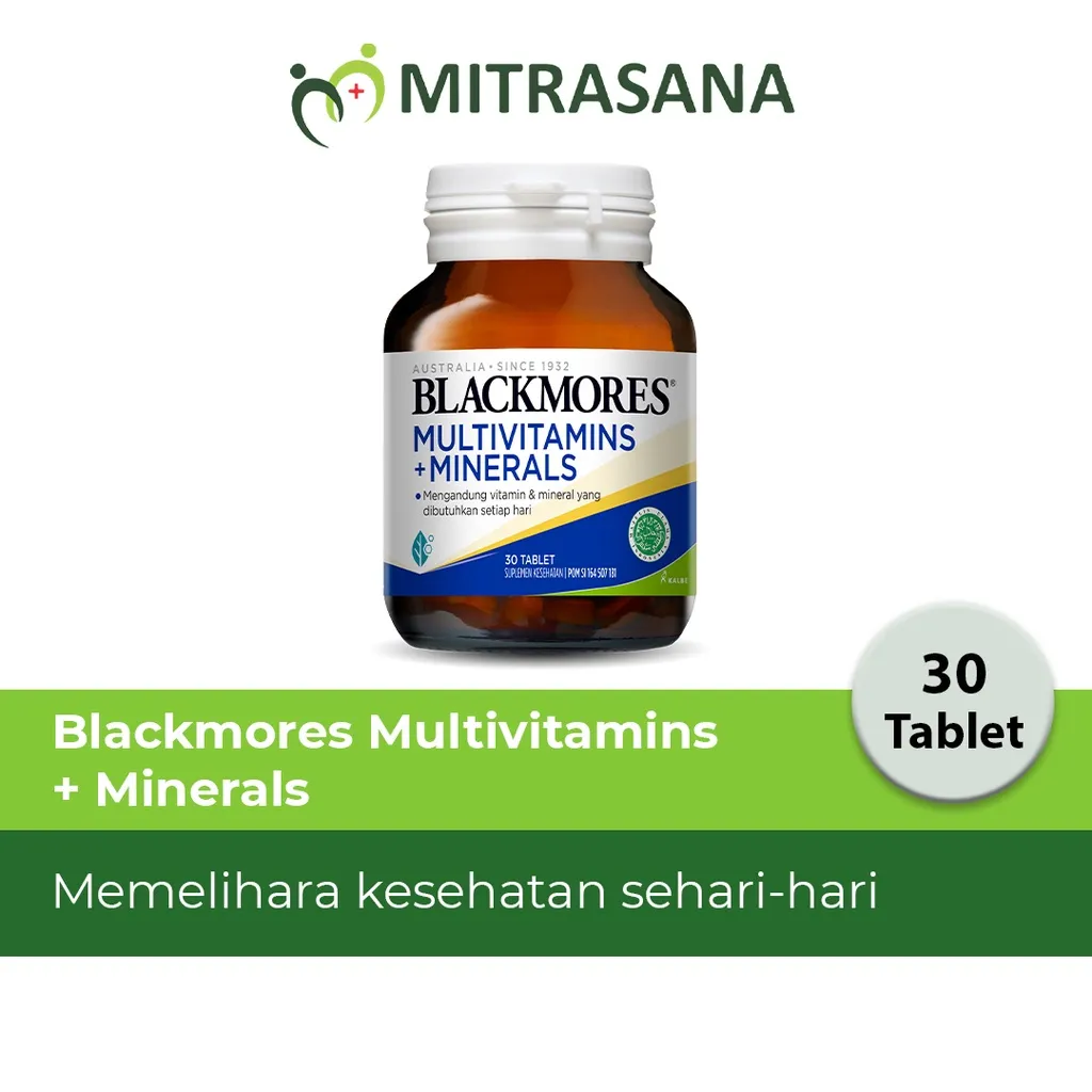 Blackmores Multivitamins + Mineral 30 Tablet