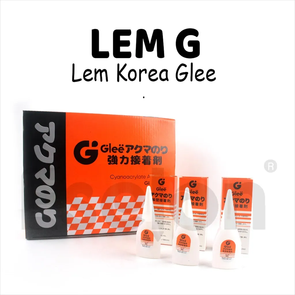 1 buah Lem G Korea Kualitas Super / Lem Perekat Cair G lee