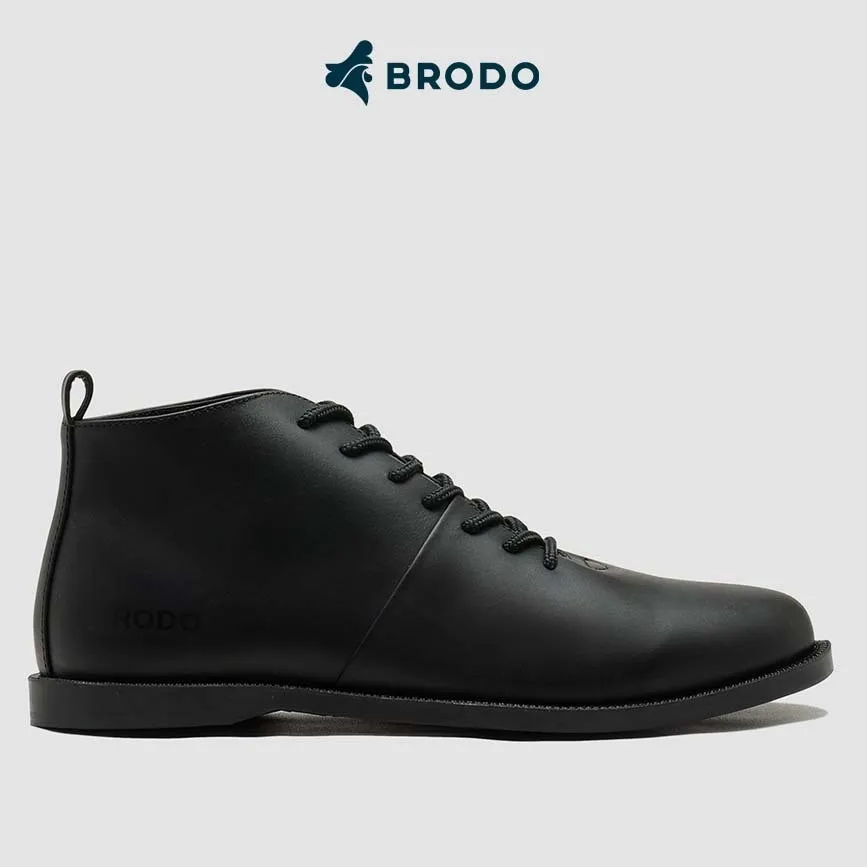 BRODO - Sepatu Signore Eco Full Black
