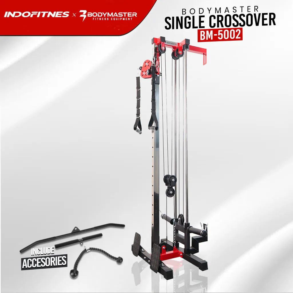 BODYMASTER Single Cable Crossover BM-5002 Home Gym Functional Trainer