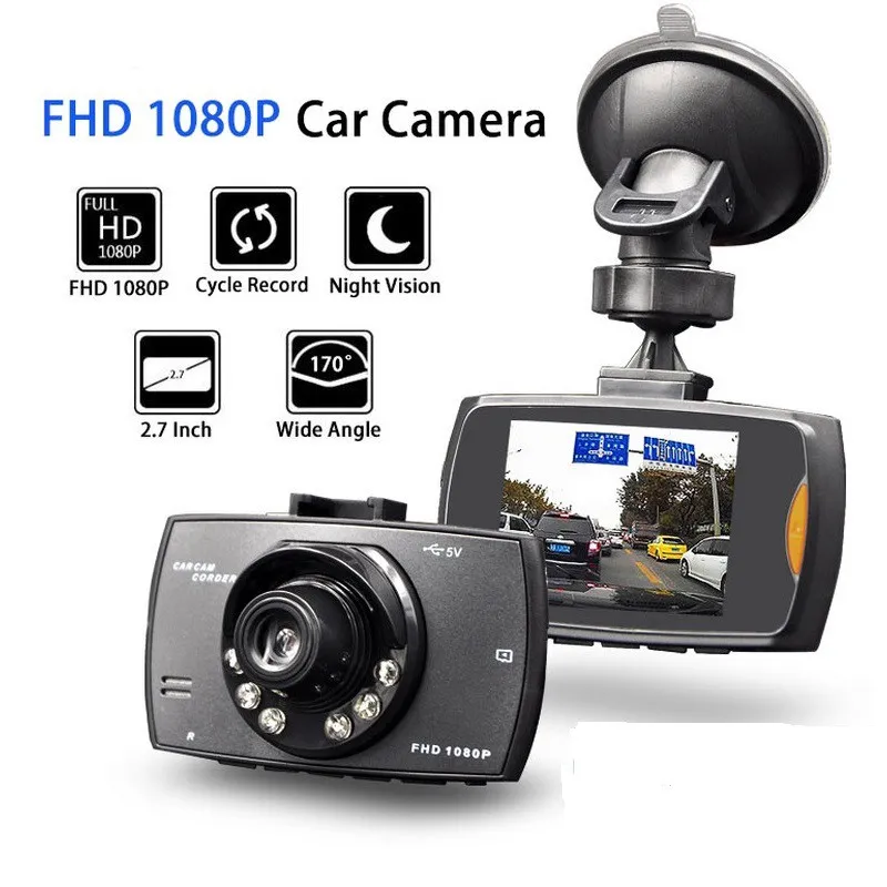Kamera Mobil  Depan DVR G30 RECORDER Full HD 1080P 2.7" Car DVR Camera RECORDER Kamera Perekam Video
