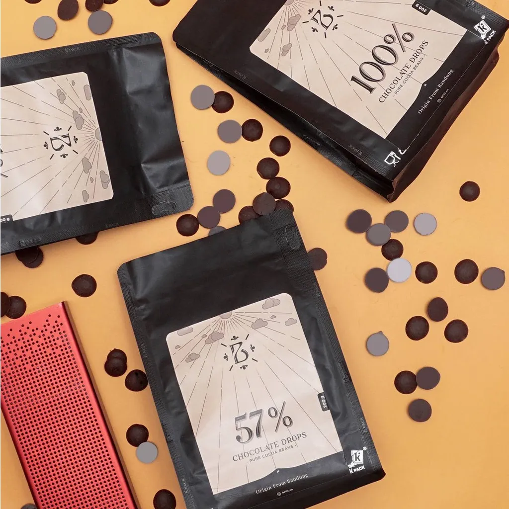 Briiz - Chocolate Drops Couverture  57%, 71%, 99%, 100%