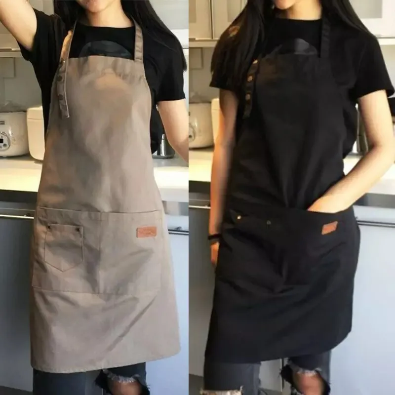 GUDANG APRON CELEMEK MASAK KOREAN STYLE KOKI BARISTA BARTENDER PRIA WANITA UNISEX