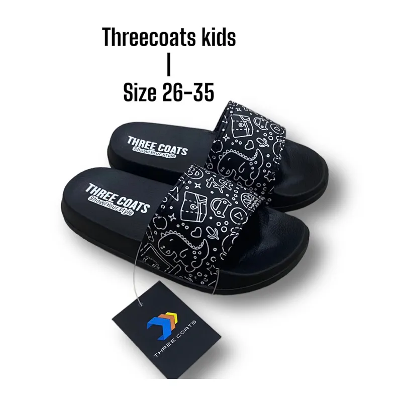 THREECOATS Zoey Black Sandal Anak
