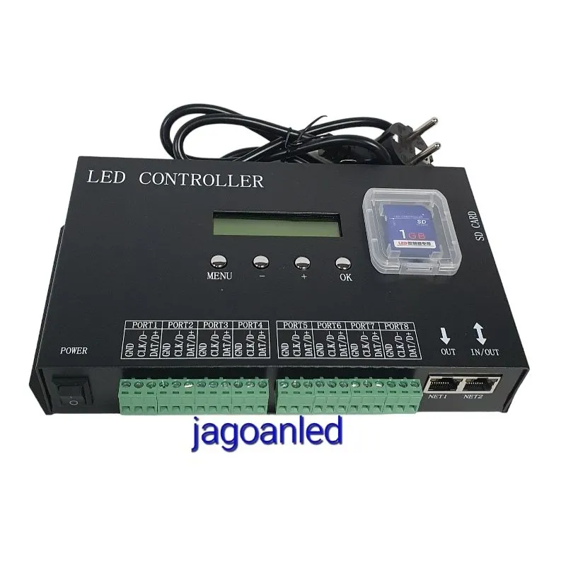 H807SA DMX Controller Artnet Madrix Smart LED Strip Lighting Project