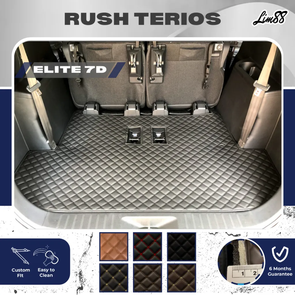 Karpet Mobil Elite 7D Toyota Rush/Daihatsu Terios 2008-2026