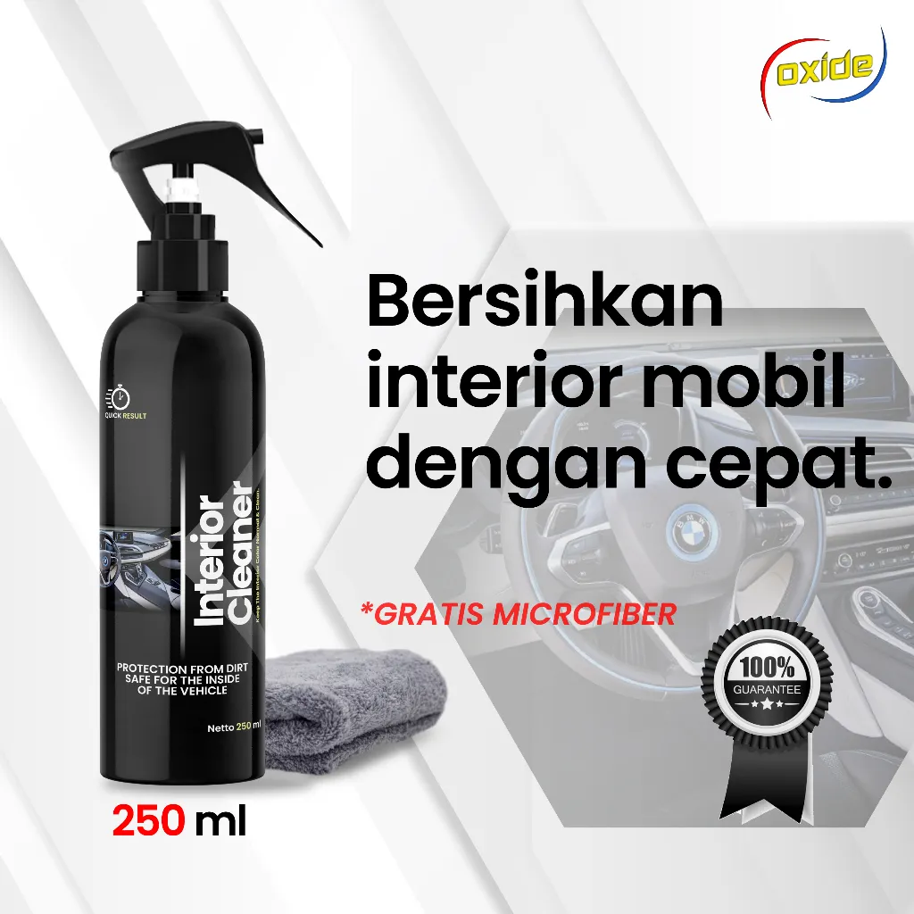 Oxide Interior Cleaner/Pembersih Interior Mobil 250Ml