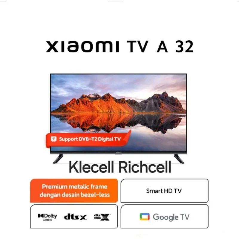 XIAOMI NEW TV A & A Pro 2026 32 INCH SMART ANDROID 11 & Google TV Dolby Audio, handfree google Assistant Garansi Resmi Xiaomi Indonesia