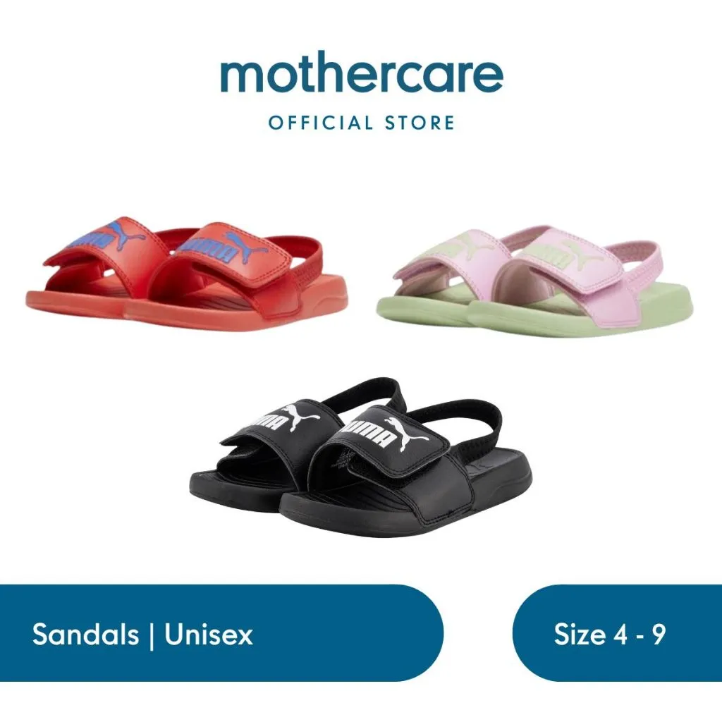Puma Popcat 20 Backstrap Todler Slides - Sepatu Sendal Anak (Multi)