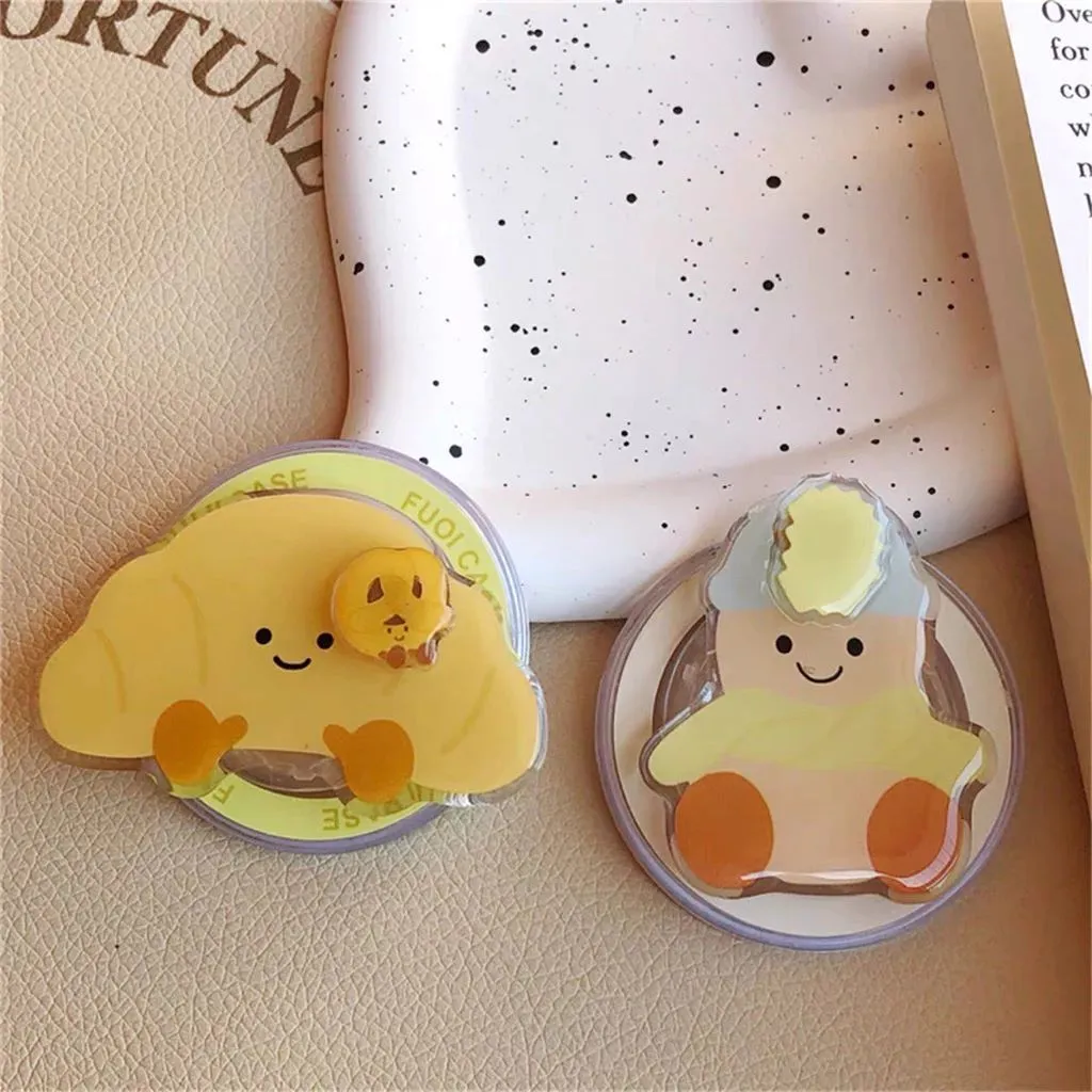 Popsocket Magnet Phone Holder Magsafe Acrylic Karakter Makanan, Raket, Tenis, dan lainnya
