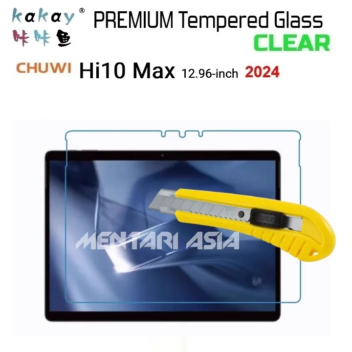 Tempered Glass CHUWI Hi10 MAX 12.9" (2024) - KAKAY Premium Glass CLEAR