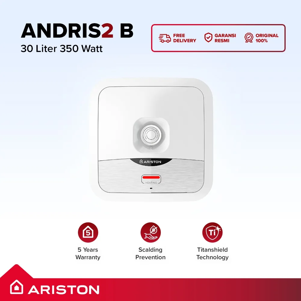Ariston Water Heater Andris2 B 30 Liter 350 Watt