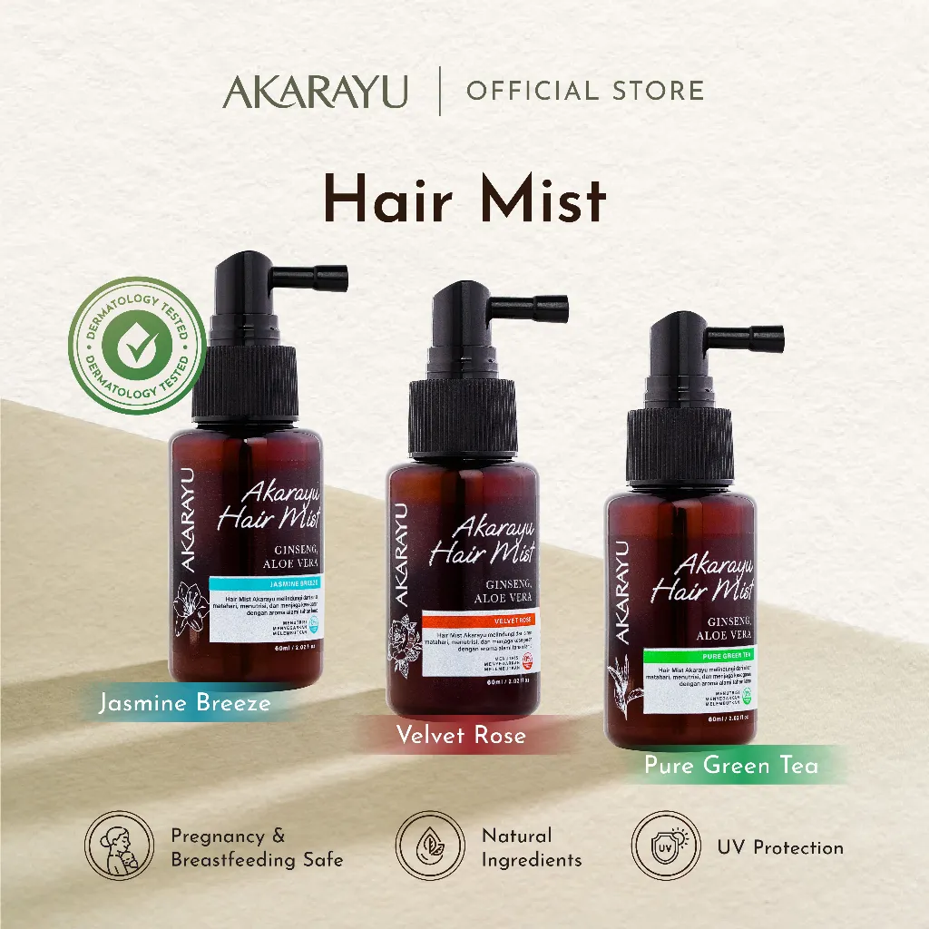 Akarayu Hair Mist |Hair Parfum Vitamin
