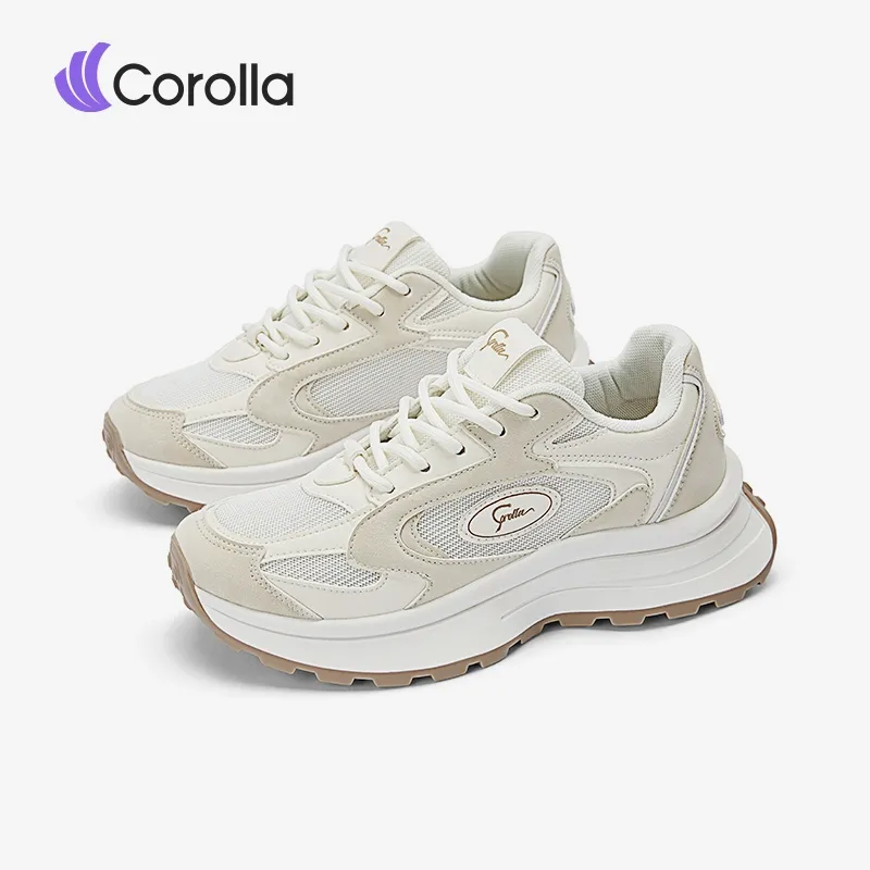COROLLA Cream Sepatu wanita Olahraga sneakers putih wani outdoor fashion premium quality coX3323302