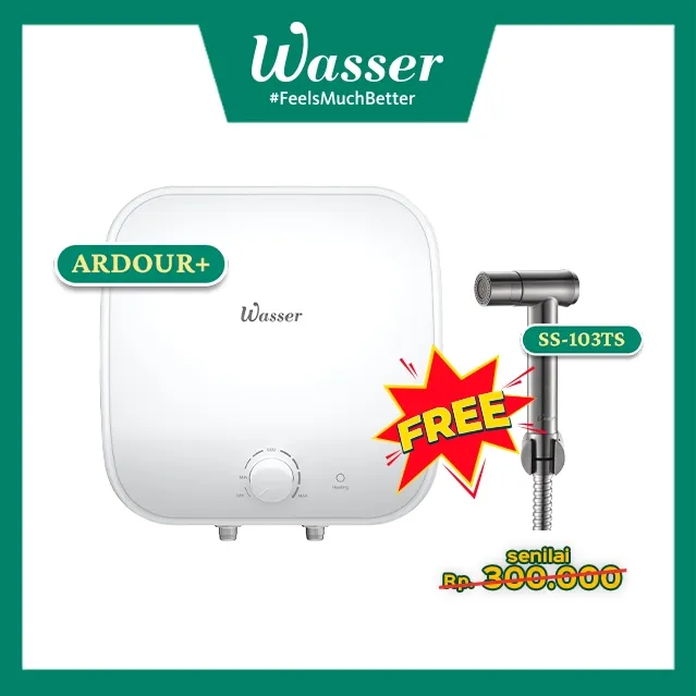 Wasser Water Heater | Ardour+ Shockproof 30L