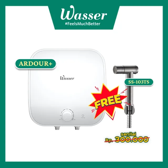 Wasser Water Heater | Ardour+ Shockproof 15L