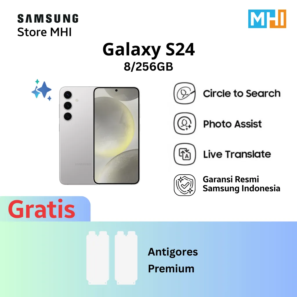Samsung Galaxy S24 8/256 8/512 GB Handphone AI, Kamera 50 MP, Original
