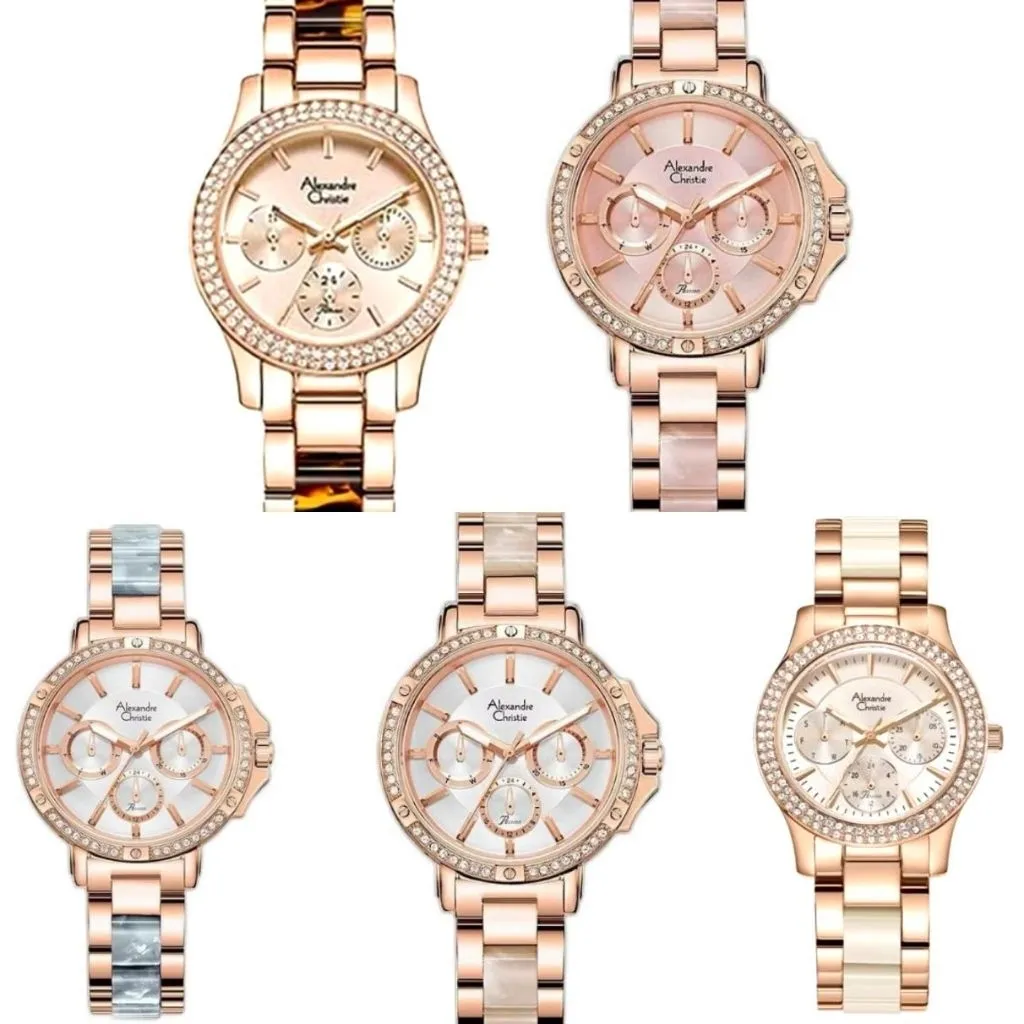 AC 2932 JAM TANGAN  WANITA ALEXANDRE CHRISTIE AC2914 Wanita / AC 2914 CERAMIX / 2914 Mata SWAROVSKI ORIGINAL AC  2932 2A60 2914 2A94  2B14 2463