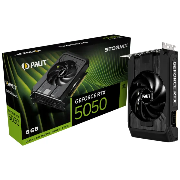 GPU PALIT STORMX RTX 5050 8GB SINGLE FAN