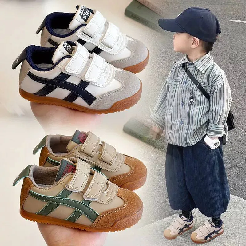 Minipetite SHB416 Sepatu Kets anak laki laki dan perempuan Sepatu Sekolah Anak Ukuran 21-30