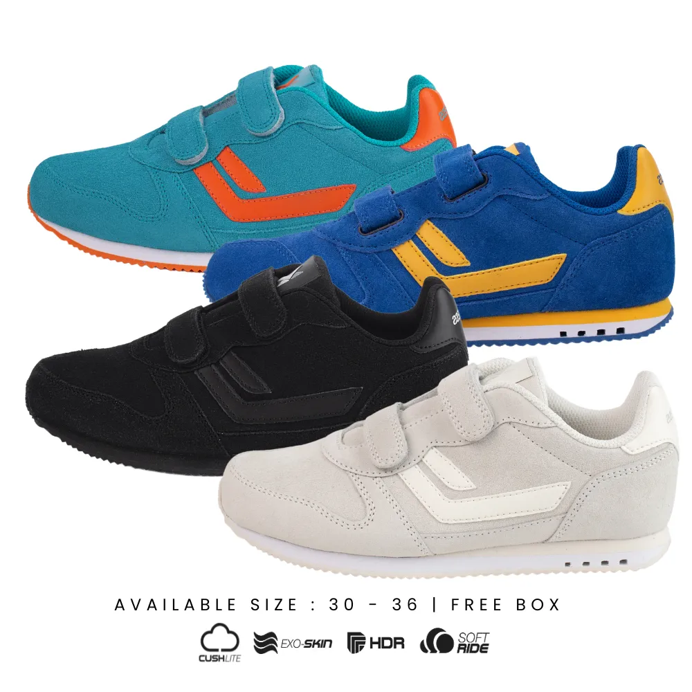 BOLD&KO AeroFlex Sneaker Anak Premium Uk 30-36 - Unisex | Sepatu Anak Nyaman Anti Slip Ringan