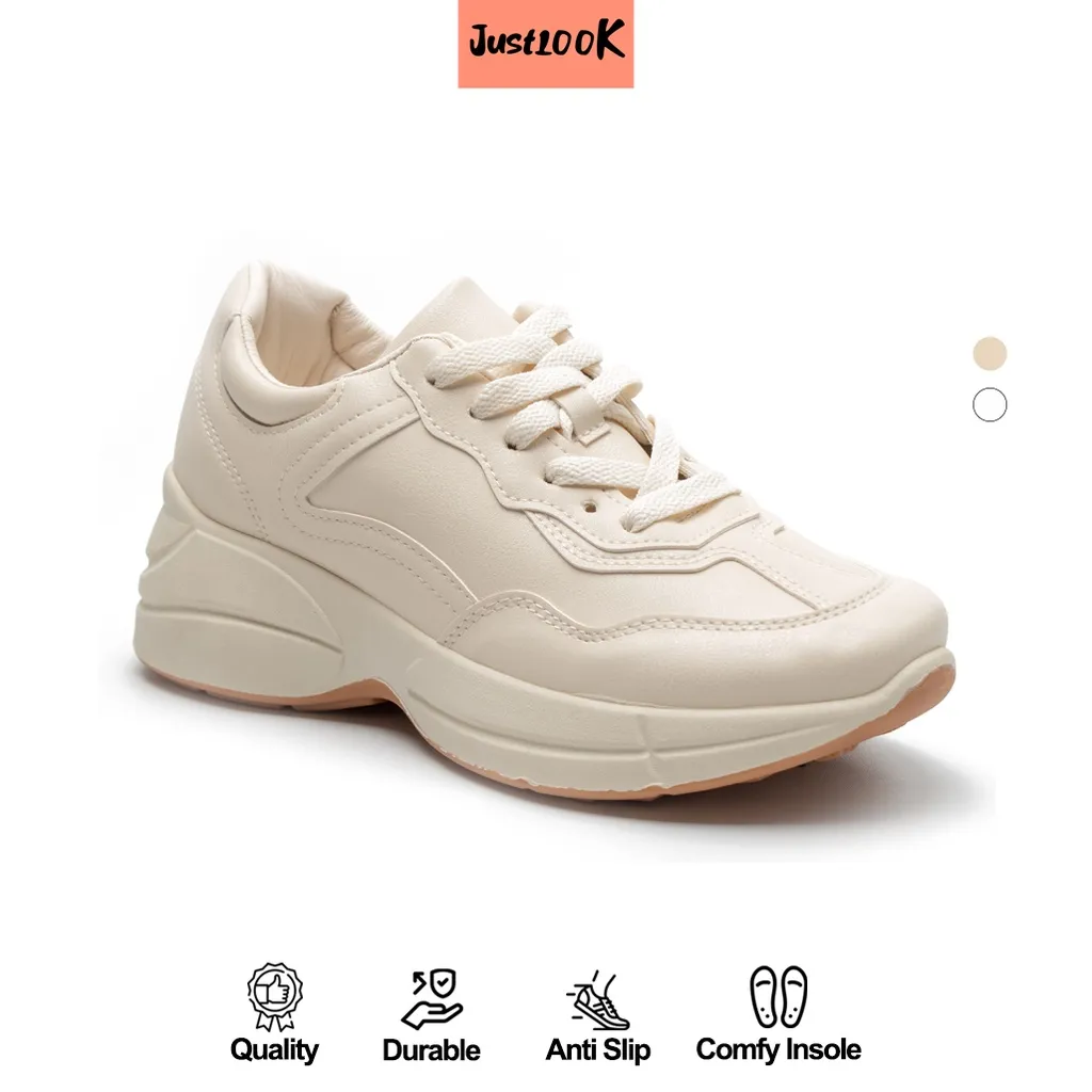JustLook Yoona Sepatu Sneakers Wanita Sneakers Shoes Fashion Korea
