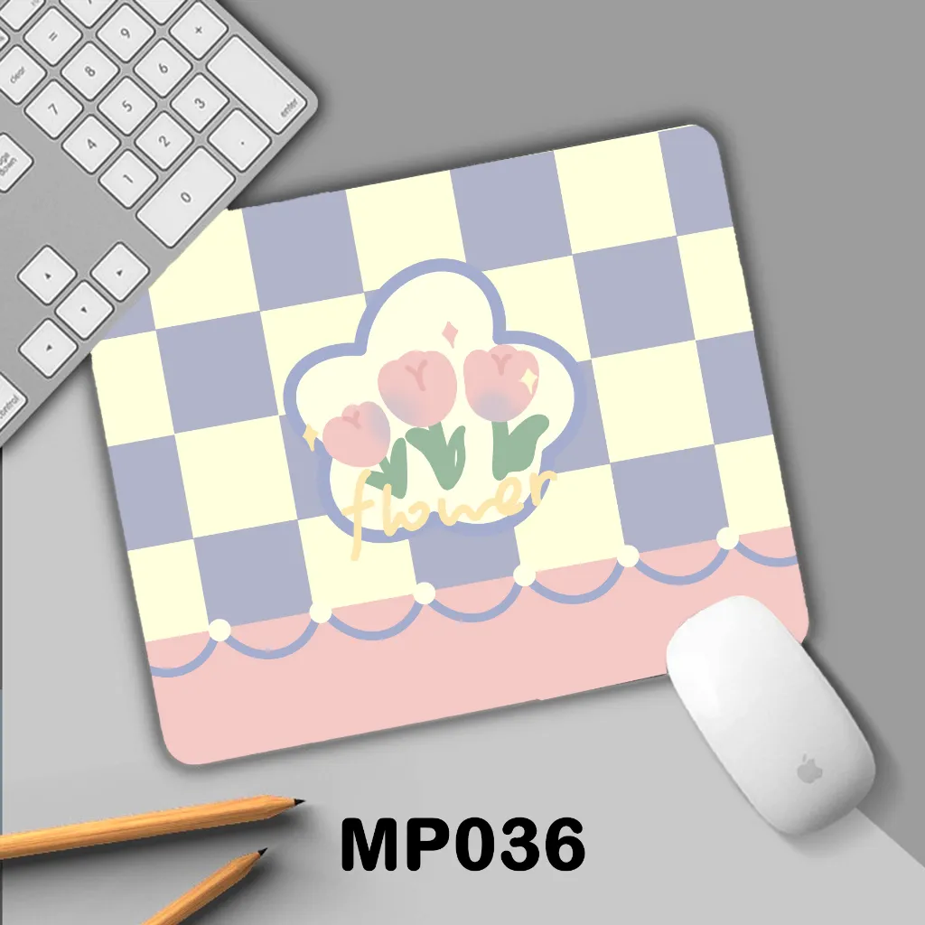 MOUSEPAD MOTIF BUNGA