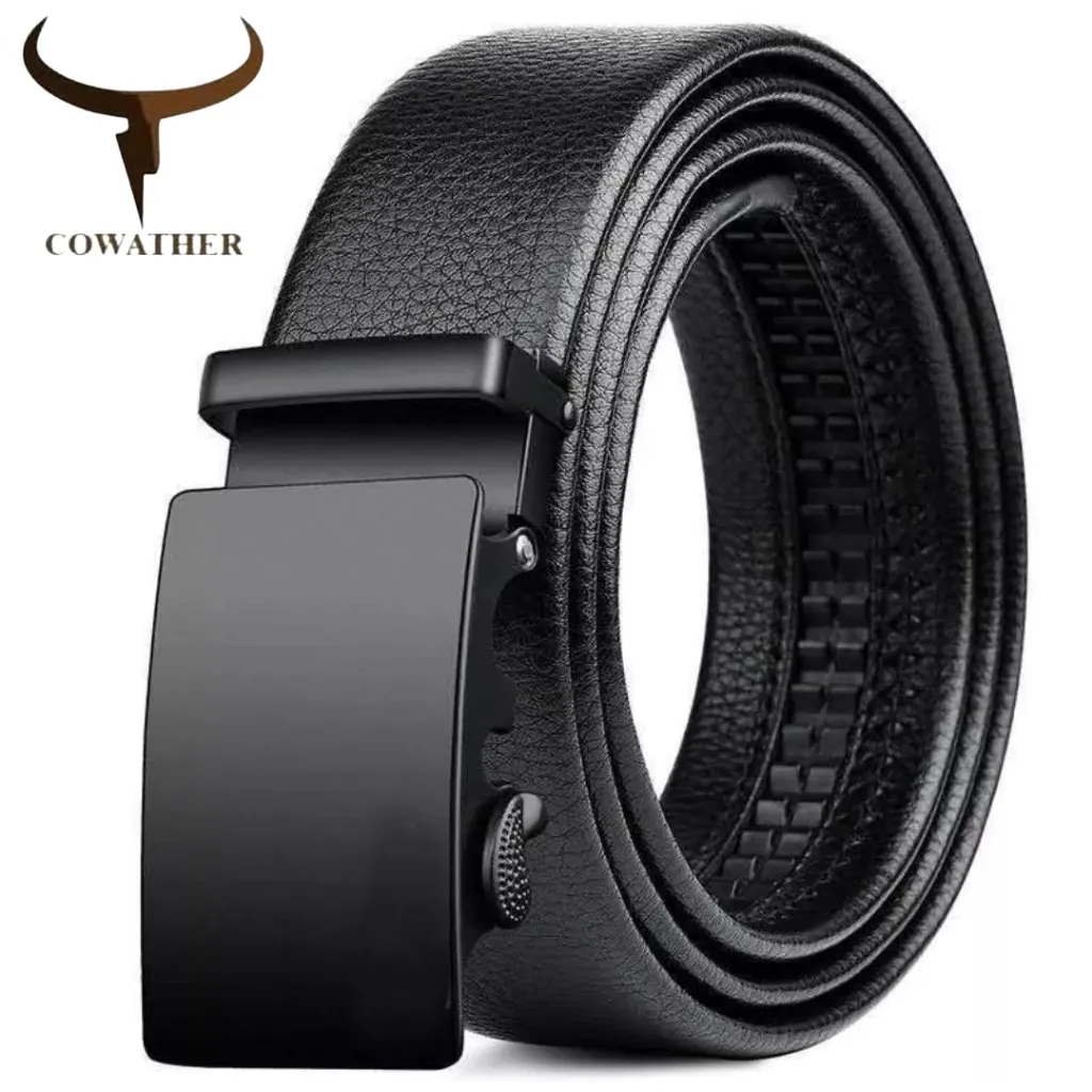 Cowather Ikat Pinggang Pria Cowather Import Kulit Model Rel Rj-01