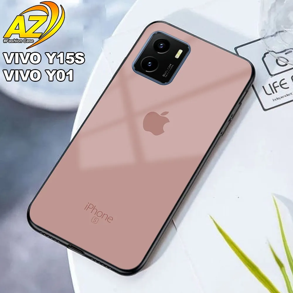 Case Vivo Y15s / Y01 - Casing Vivo Y15s / Y01 ( Brand ) Case Hp - Casing Hp - Softcase Hp - Softcase Glass Kaca - Silikon Hp - Kesing Hp - Case Terbaru - COD