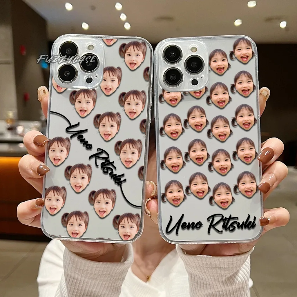 Case Custom Face Case VOL 2 Untuk Iphone Oppo Vivo Redmi Samsung Realme Infinix Tecno Itel Bisa Request Foto Kamu - Case Custom - Softcase Hp - Case Hp - Case Foto - Request Foto - Fuzzycase