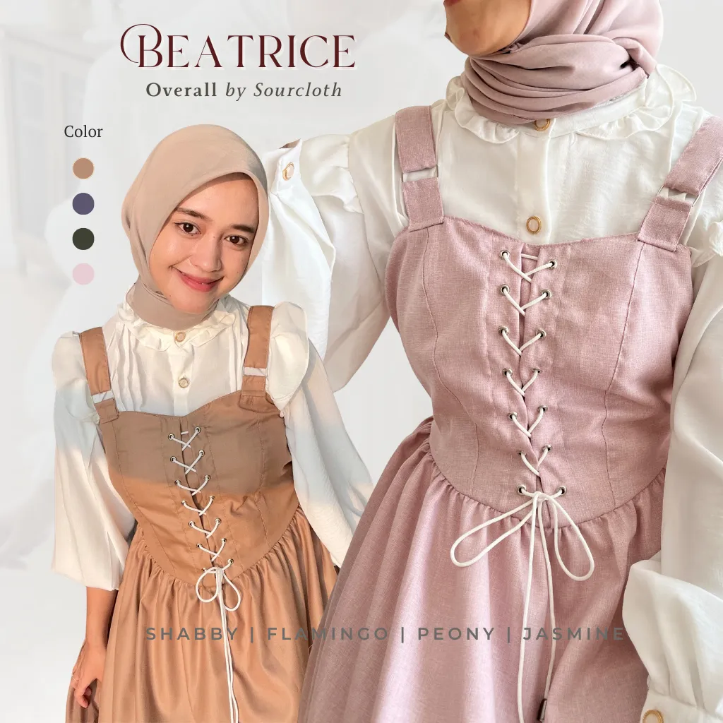 Beatrice Overall by SourCloth - Vintage Jumpsuit Cottage Core Bridgerton Coquette