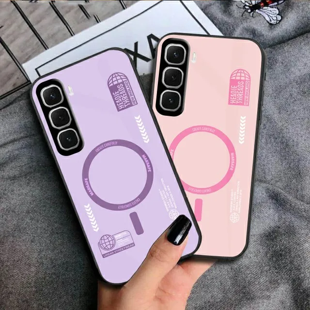 Case HP Untuk Infinix Hot 60i [CG83] Softcase HP Mirror Glossy - Kesing HP Infinix -   Case HP Motif Murah