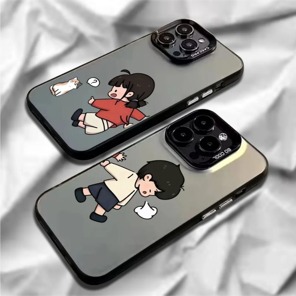 [HBC-3]Softcase COUPLE Samsung Vivo Oppo Xiaomi Redmi Iphone Infinix Itel Realme Couple Nama All type hp