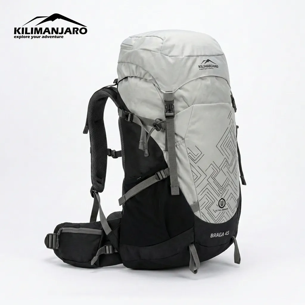 Tas Carrier Kilimanjaro Braga 45 L Free Raincover - Tas Gunung Kilimanjaro BRAGA 45L