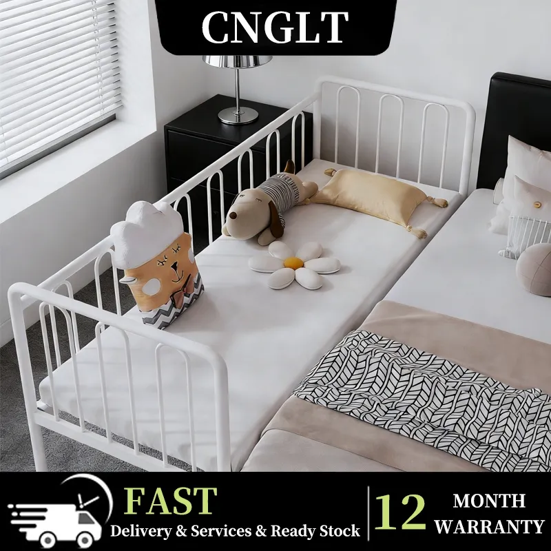 CNGLT Ranjang bayi Box Bayi Tempat Tidur Bisa digabungkan dengan ranjang orang dewasa, ketahanan tinggi, cocok untuk anak usia 0–12 tahun, aman menjaga tidur bayi
