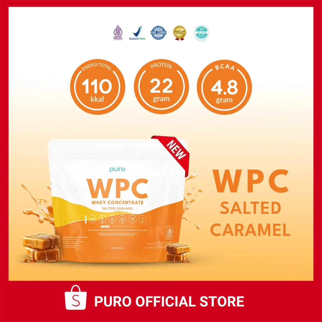 PURO WPC WPRO Whey Protein Concentrate 900g