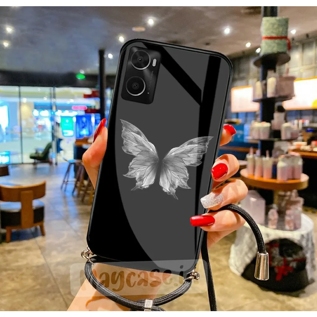 (CTS17) Softcase Kaca Motif + Tali Lanyard Oppo A96 A76 A36 - Soft Case HP Oppo A96 - Softcase GRATIS Tali Sling - Case Oppo A76 A96 A36 - Kesing HP For All Type Smartphone - Softcase HP Oppo - Case HP Oppo A76 - Kesing HP Oppo A96