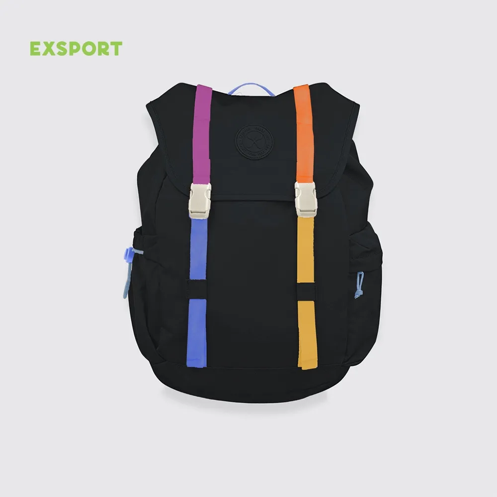 Exsport Scholar Rucksack, Black, L