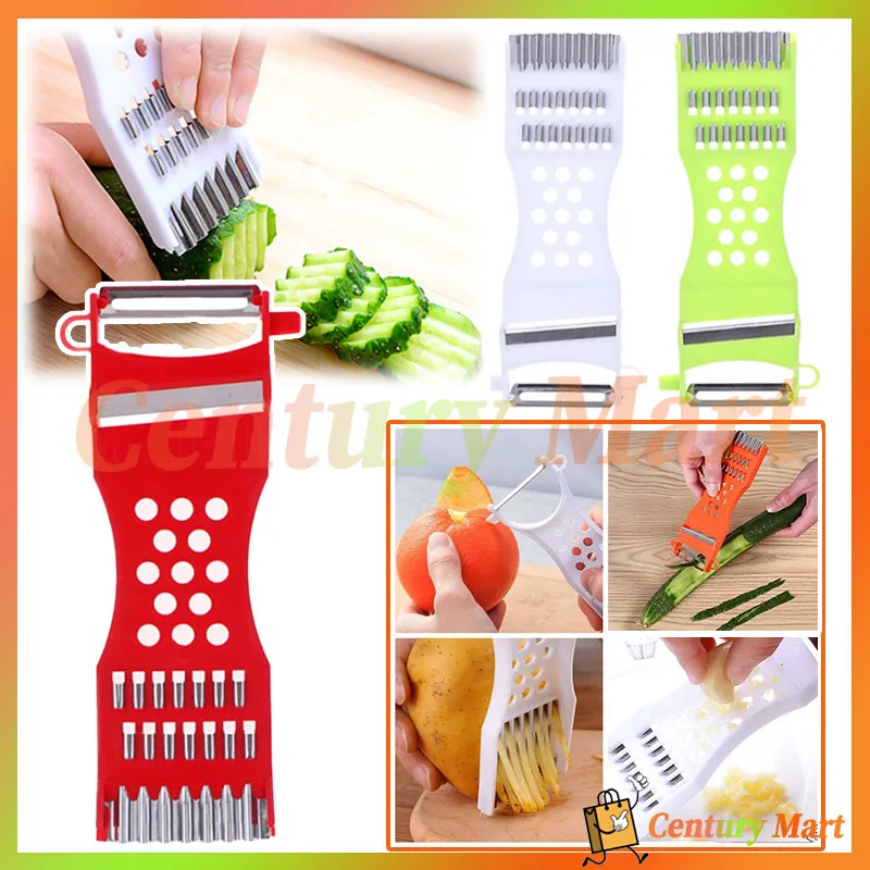 Parutan Mini 5in1 Multifungsi /Pengupas Pemotong/Peeler parutan parut Multifungsi Serbaguna buah