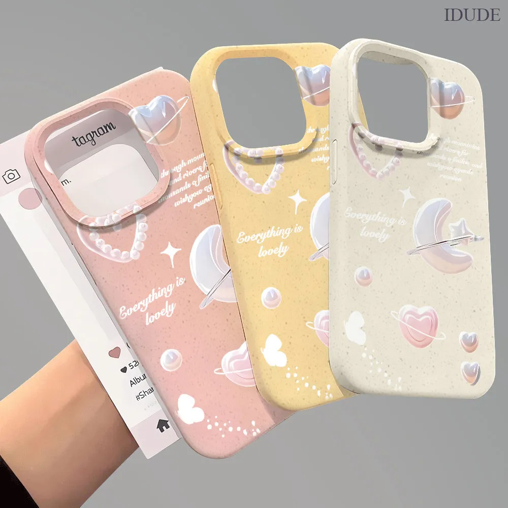 Casing Hp Untuk Casing Ponsel Asli Baru Bertekstur Buram Compitable With iPhone 15 13 12 11 7 8 6 6S X XS XR SE Pro Plus Max Mini 2020 2022 Case Softcase Hp Kesing XMK IDUDE D1-0001